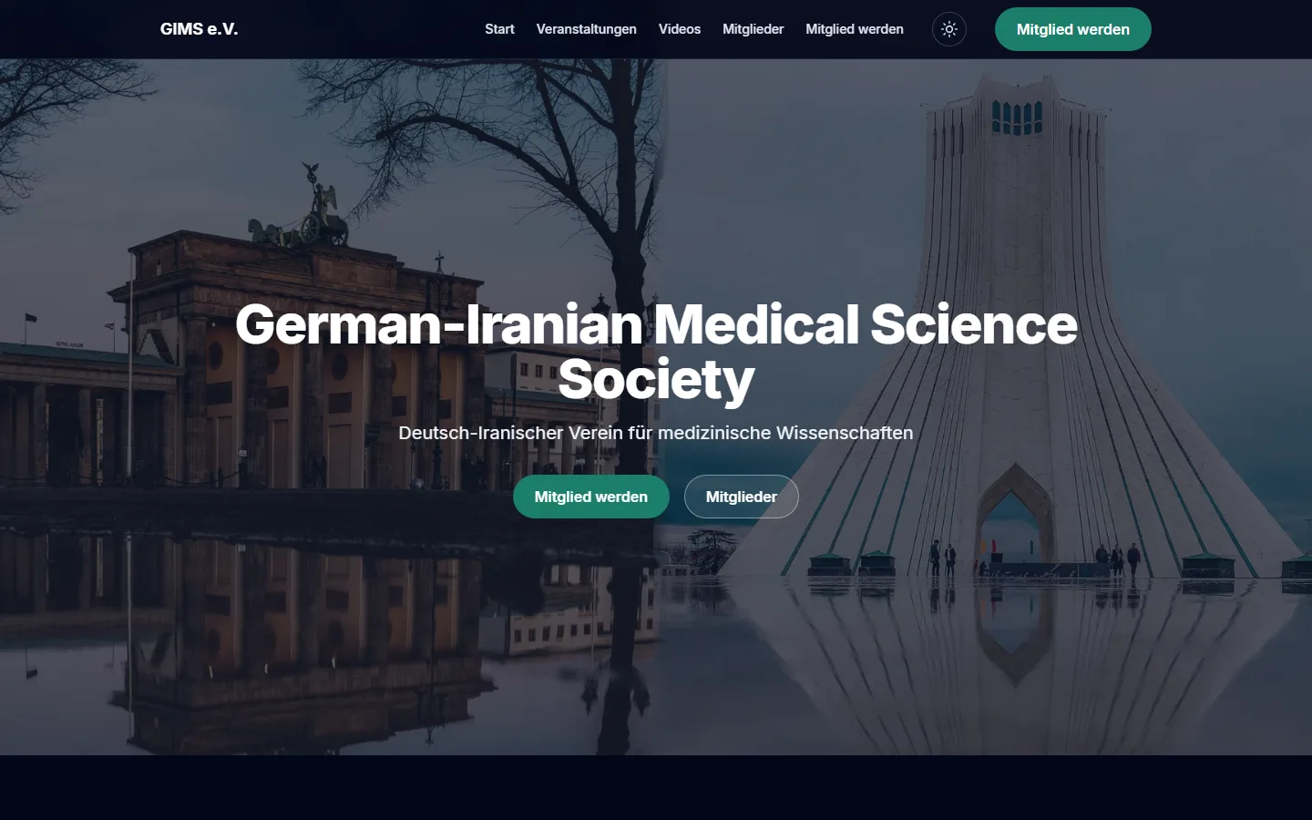 Start page of gims.group