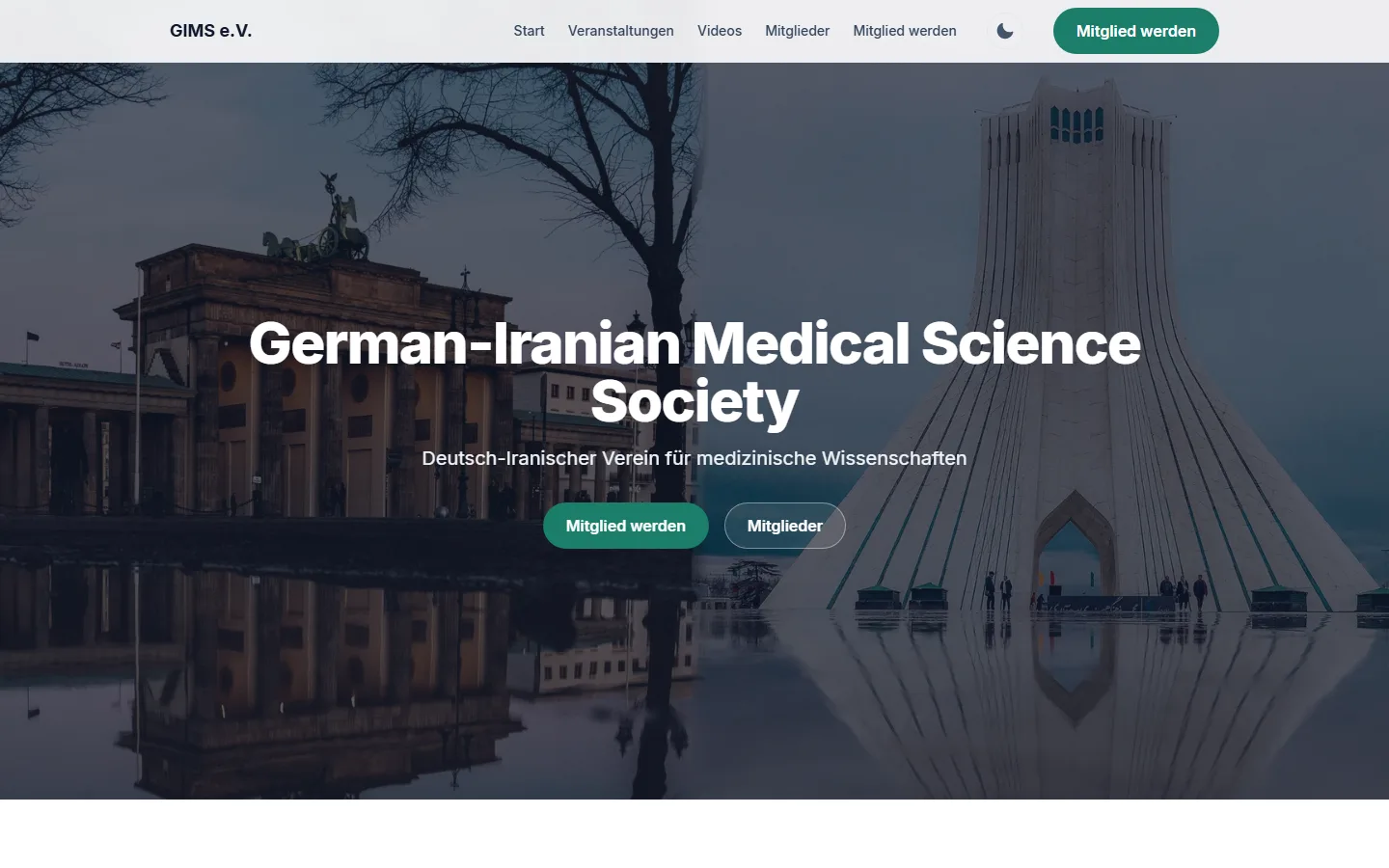 Start page of gims.group